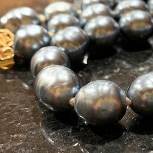 Vintage 9mm Faux Pearl Necklace